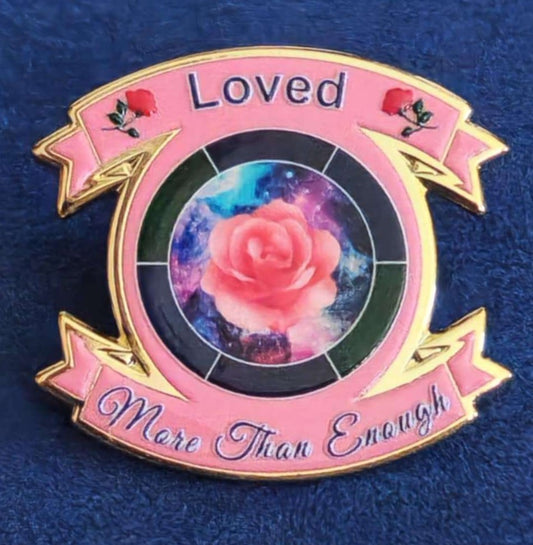 "Loved" Pin