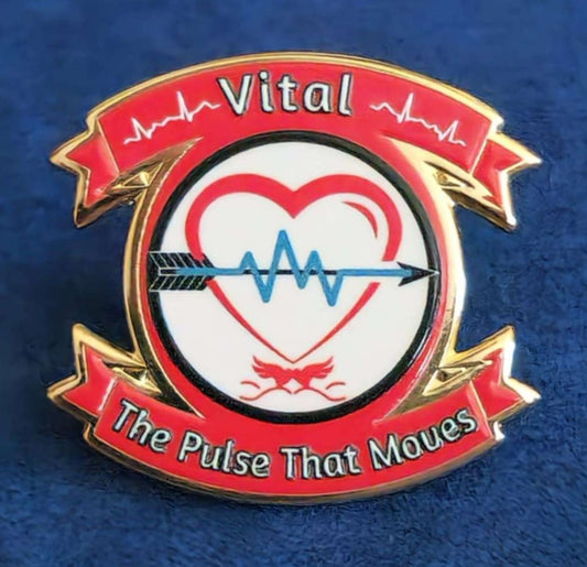 "Vital" Pin